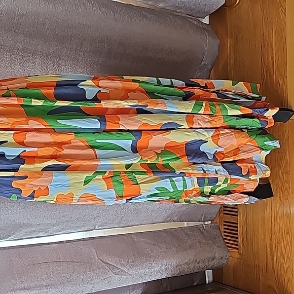 NWT Anthropologie SPRING HILDA Abel the Label  Floral Maxi Dress - Picture 5 of 7